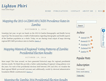 Tablet Screenshot of lightonphiri.org